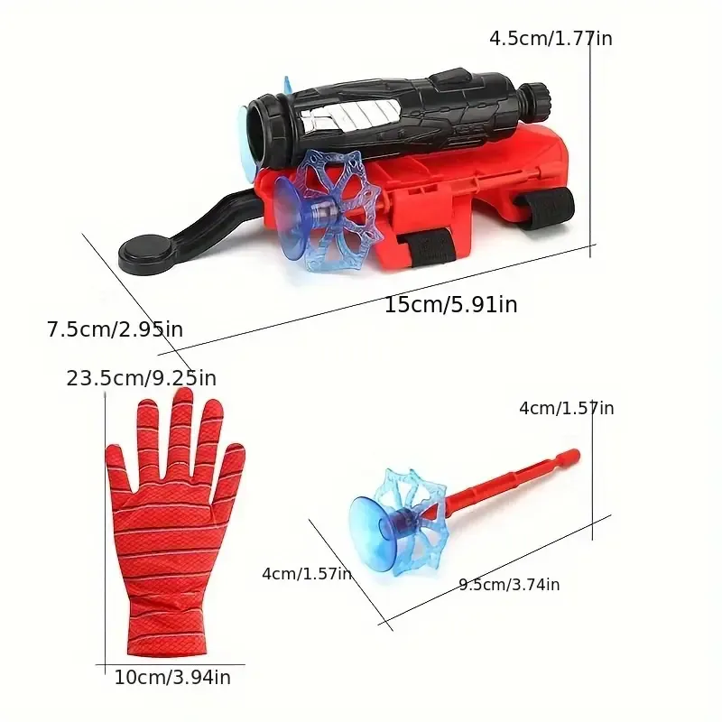 🤩🤩3pcs Spider Web Shooting Toy🤩🤩 Free upgrade to the latest model with infrared transmitter