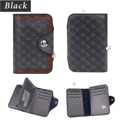 Large-capacity Tri-fold Men's Wallet