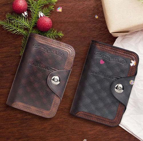 Large-capacity Tri-fold Men's Wallet