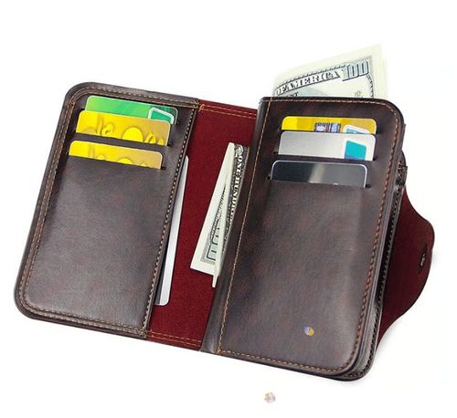 Large-capacity Tri-fold Men's Wallet