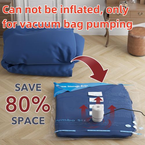 🔥HOT SALE🔥 COD！Electric vacuum pump for vacuum storage bags, comes with 12 extra-large vacuum storage bags.