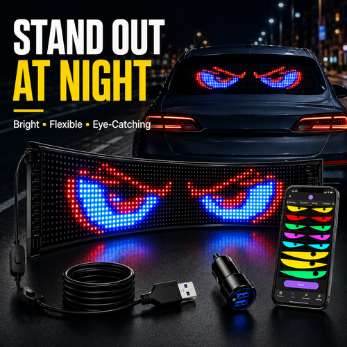 🔥HOT SALE🔥 COD！Automotive LED Digital Displayr 🎉🛍️💥Flexible LED Digital Display🥳✨
