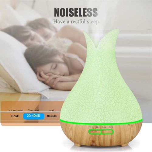 New design flower-shaped high-end essential oil diffuser aromatherapy machine home small sleep aid aromatherapy machine now buy a bottle of essential oil for free