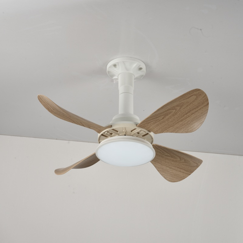 LED ceiling fan chandelier simple frequency conversion design AC acrylic remote control living room