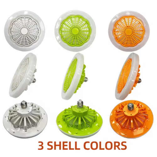 COYOLED hidden ceiling fan with light and remote control ceiling fan with light led dimmable thin E27 fan light