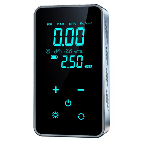 Portable wireless car air pump, high-performance anti-lock braking system, handheld car air compressor, 150 psi car tire inflator, with power supply.