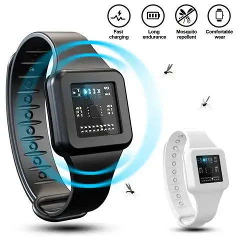 Relógio Ultrassônico Repelente De Mosquitos