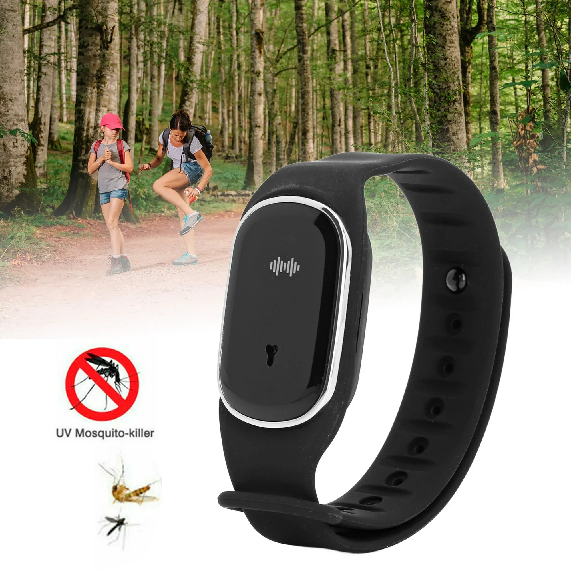 Relógio Ultrassônico Repelente De Mosquitos