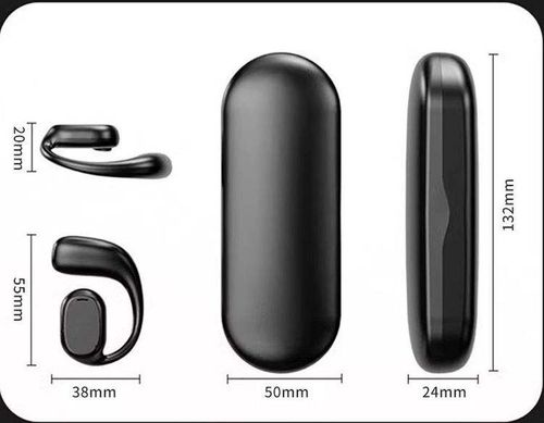 Novo estilo de venda quente de auscultadores desportivos com gancho aberto, confortáveis, inteligentes, sem fios, com visor digital, fabricante profissional, venda por grosso