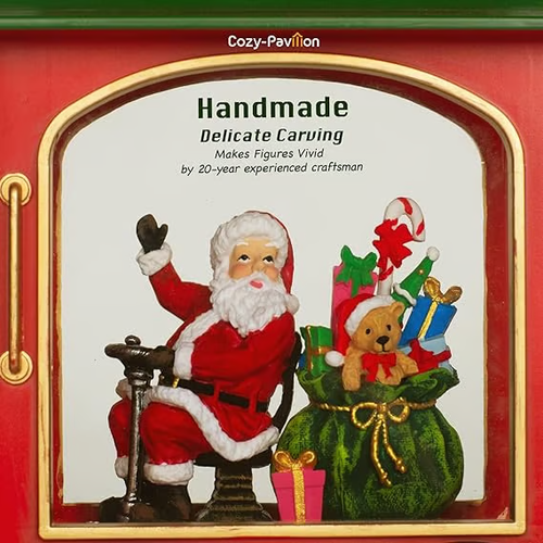 😍Caixa de música para a véspera de Natal