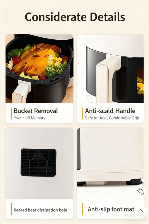 🔥🎁🎁Air Fryer: O seu parceiro de cozinha perfeito para a alegria da família africana🏠