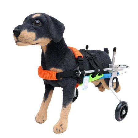 High Quality Dog Rehabilitation Therapy Products Damping Rubber Tires Pet Wheelchair Dog For Pet Clinic