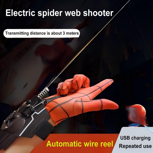 Electric spider web shooter USB charging