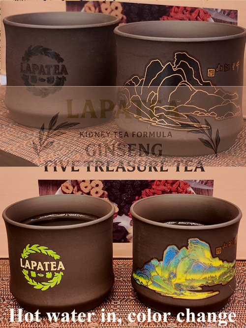 Lapatea: Kidney tea formula Ginseng Five Treasure Tea for man