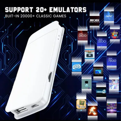 Last Week Promotion 49% OFF OURANEST™-RETRO DOCK V2（ 20,000+ NOSTALGIC GAMES 2 FREE CONTROLLERS）