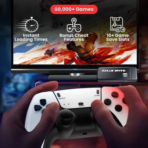 Last Week Promotion 49% OFF OURANEST™-RETRO DOCK V2（ 20,000+ NOSTALGIC GAMES 2 FREE CONTROLLERS）