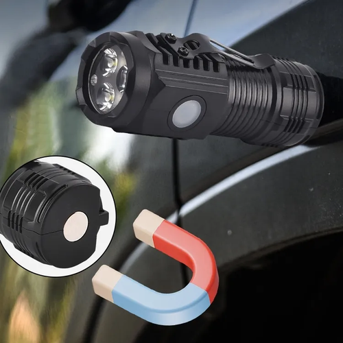 Three-eyed Monster Mini Flash Super Power Flashlight