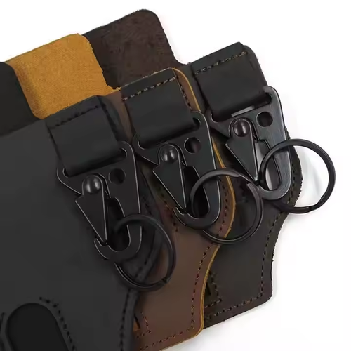 🎁Cowhide Leather Owl Buckle Tacticalr Multifunctional Belt Cove