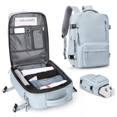 Women Large Travel Backpack Waterproof Hiking Rucksack