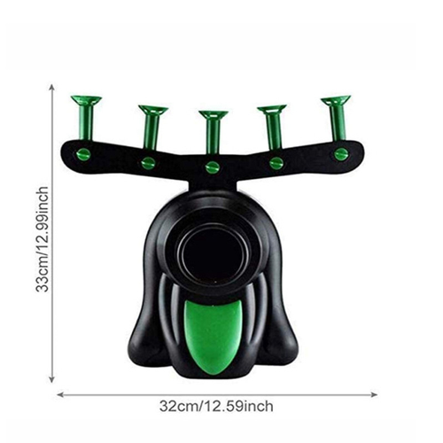 Glow-in-the-Dark Shooting Target Practice Kids Shooting Toy Gun Set