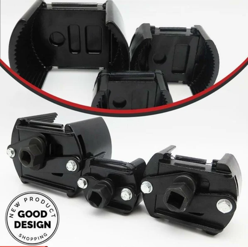 Adjustable oil filter wrench