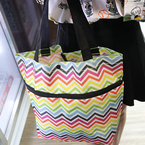 Shopping Bag Folding Green Bag