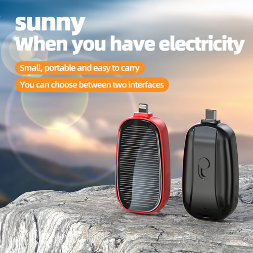 Mini Emergency Solar Power Bank