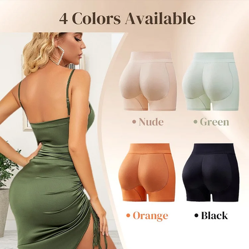 Latex fake buttocks square angle underwear