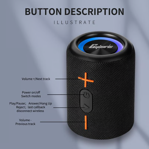 2 in 1 Portable Split Bluetooth speaker Portable subwoofer