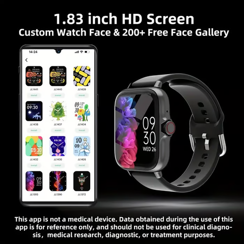 🔥All day Fitness Monitoring Bluetooth fashion smart watch⌚