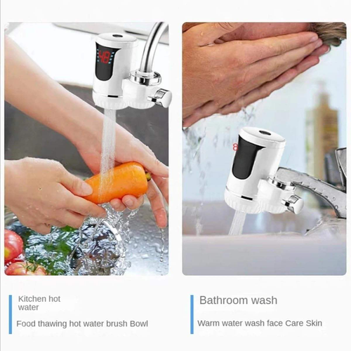 No installation required for hot water faucets