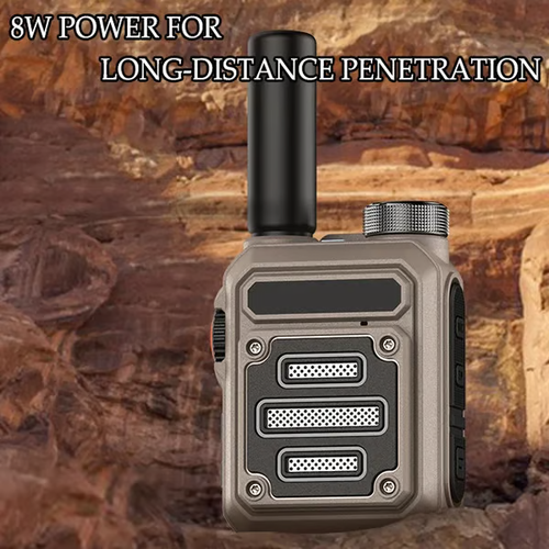 Waterproof and shockproof walkie-talkie