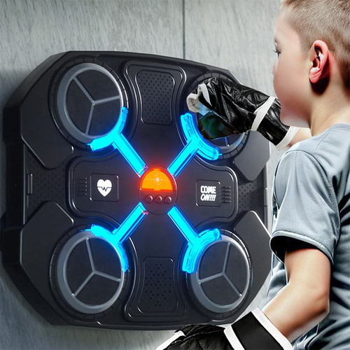 Intelligent Music Boxing Trainer Electronic Boxing Practice Wall Target Boxing Machine Home Wall Hanging Sanda Sandbag for Kids