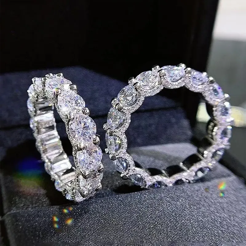 Full Star River Ring, Handmade with 266