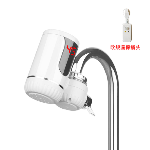 No installation required for hot water faucets