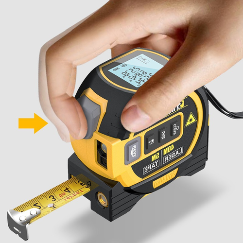 3 in 1 Infrared Laser Tape Measuring Instrument