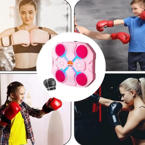 Intelligent Music Boxing Trainer Electronic Boxing Practice Wall Target Boxing Machine Home Wall Hanging Sanda Sandbag for Kids