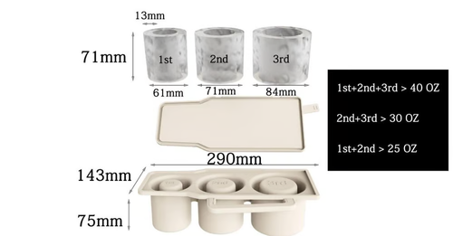 Cylinder Ice Mold