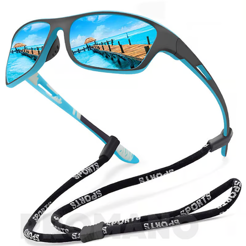 Men's Outdoor Sports Sunglasses with Anti-glare Polarized Lens