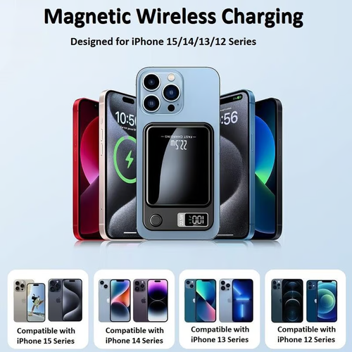 Portable Magnetic Wireless Power Bank