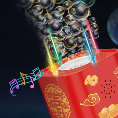 Portable Firework Bubble Machine