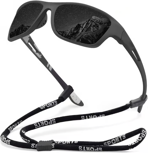 Men's Outdoor Sports Sunglasses with Anti-glare Polarized Lens