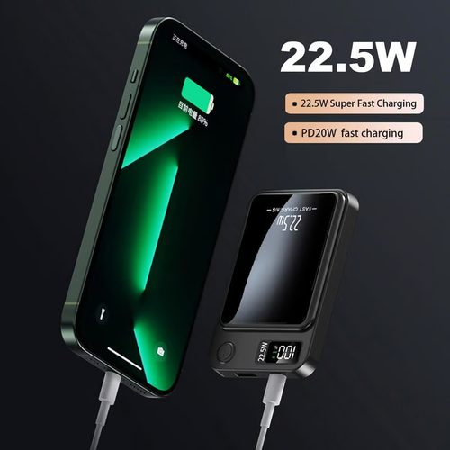 Portable Magnetic Wireless Power Bank