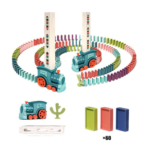 Automatic domino train