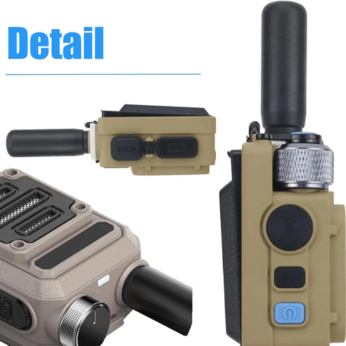 Waterproof and shockproof walkie-talkie