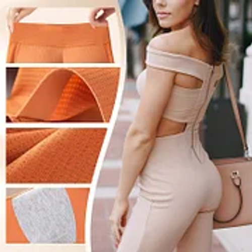 Latex fake buttocks square angle underwear