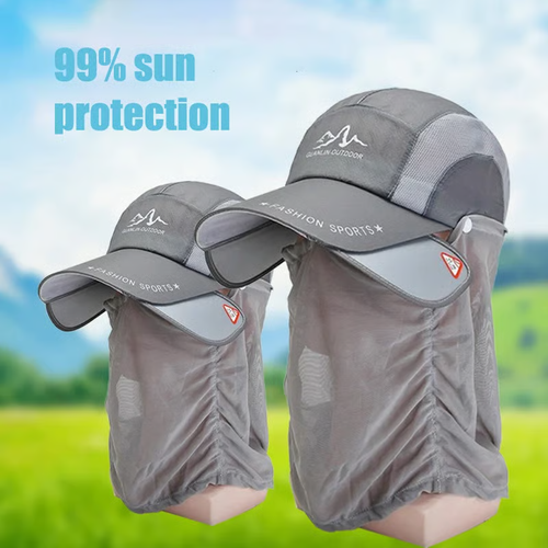 🔥🔥Sun hat with retractable brim for outdoorfishingridingclimbing