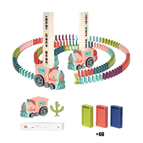 Automatic domino train