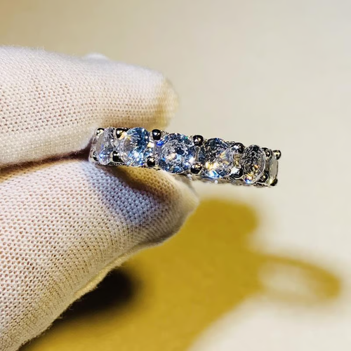 Full Star River Ring, Handmade with 266