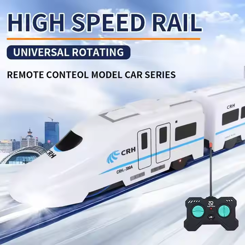 🔥Electric Universal Simulation High Speed Railway Harmony Train Toy